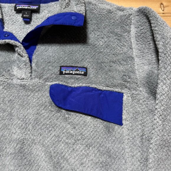 Patagonia Snap-T Mock Neck Fleece Pullover Hiking Gorpcore Jacket Womens - Large - Picture 2 of 12